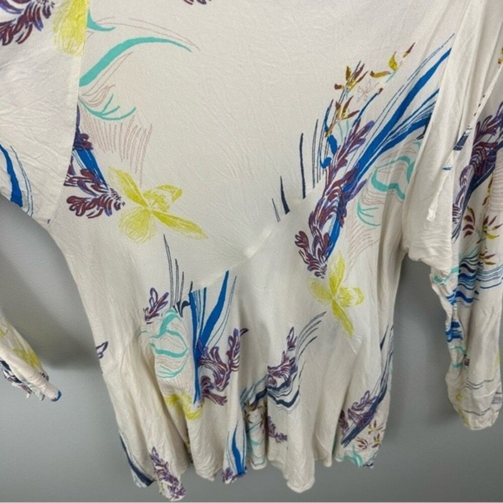Free People Clear Skies Tunic Top Size Small Vacation Getaway Beach - Picture 11 of 16